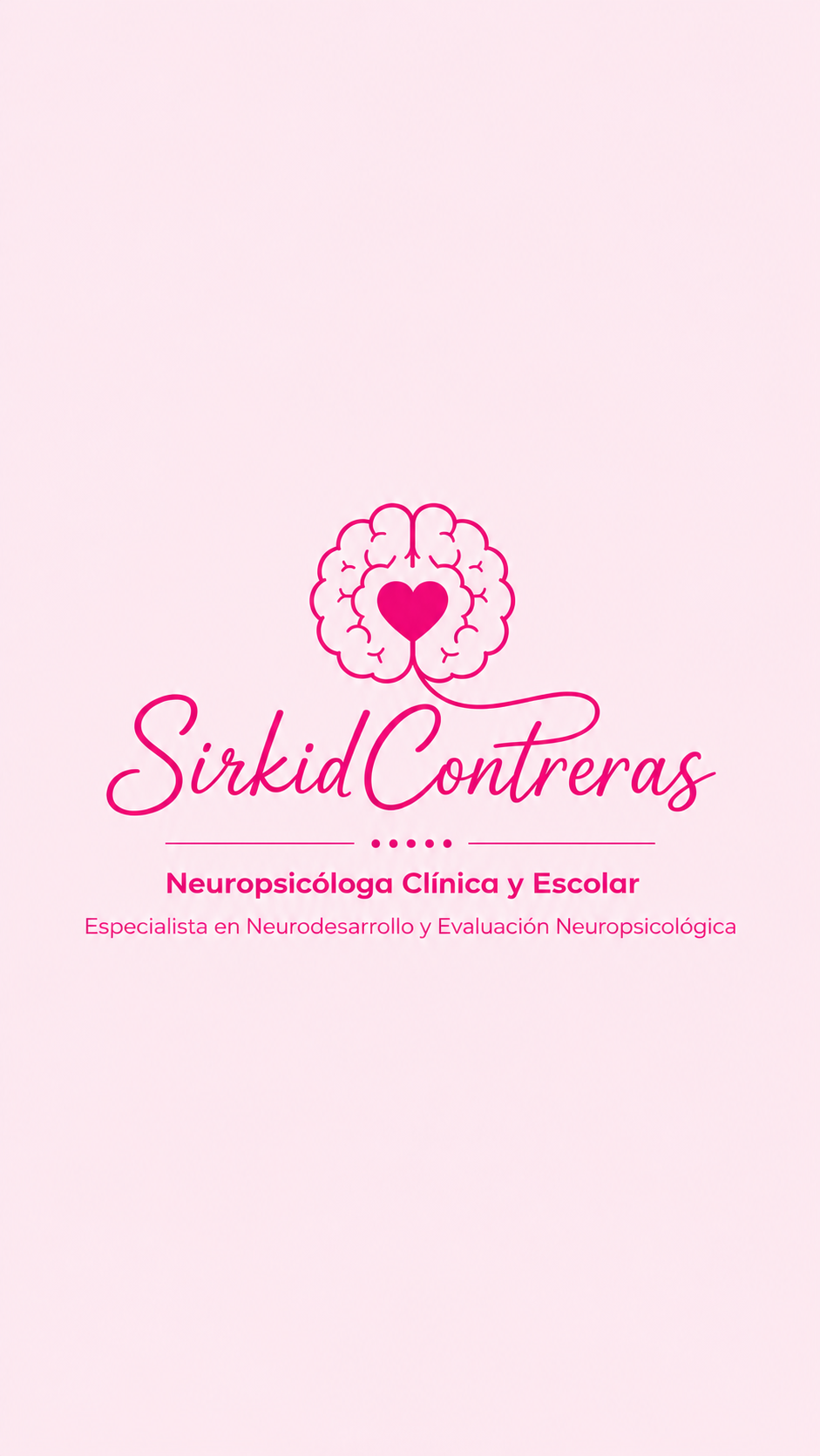 Logo de Sirkid Contreras, neuropsicóloga clínica y escolar